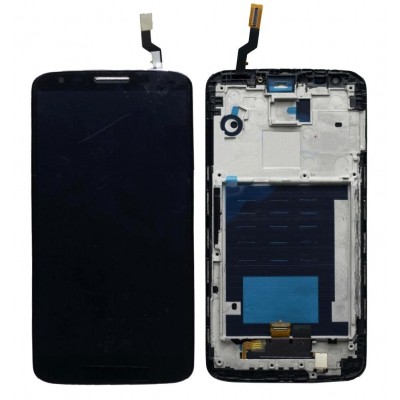 Lcd With Touch Screen For Lg G2 D800 Black By - Maxbhi Com