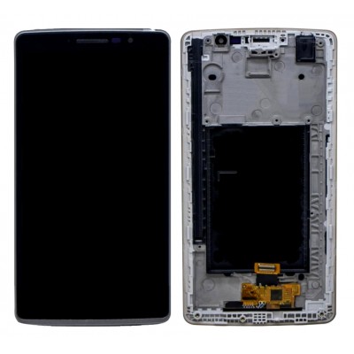 Lcd With Touch Screen For Lg G4 Stylus 4g Silver By - Maxbhi Com