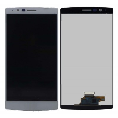 Lcd With Touch Screen For Lg G4 White By - Maxbhi Com