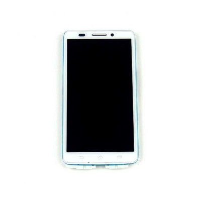 LCD with Touch Screen for Motorola Moto Maxx - White