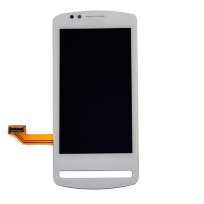 LCD with Touch Screen for Nokia 700 Zeta - White