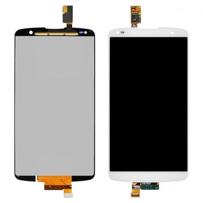 Lcd With Touch Screen For Lg G Pro 2 D838 Silver By - Maxbhi Com