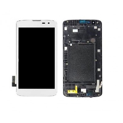 Lcd With Touch Screen For Lg K7 16gb White By - Maxbhi Com
