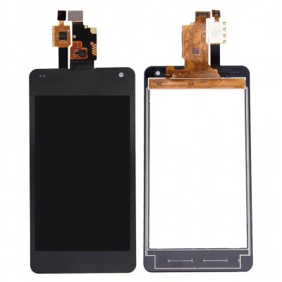 Lcd With Touch Screen For Lg Optimus G F180l White By - Maxbhi Com