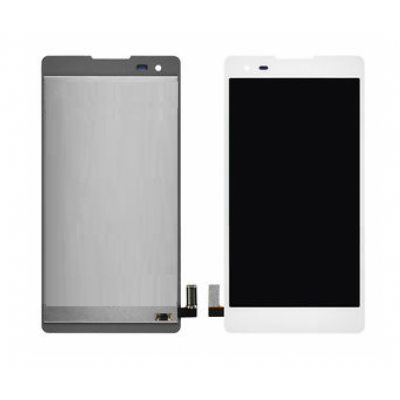 Lcd With Touch Screen For Lg Tribute Ls660 White By - Maxbhi Com