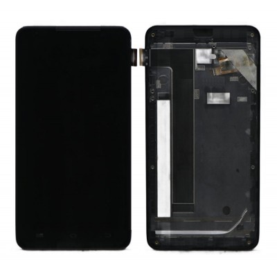 Lcd With Touch Screen For Micromax A310 Canvas Nitro Blue By - Maxbhi Com