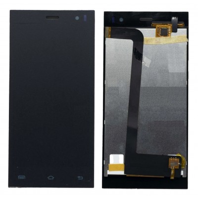 Lcd With Touch Screen For Micromax A99 Canvas Xpress Black By - Maxbhi Com