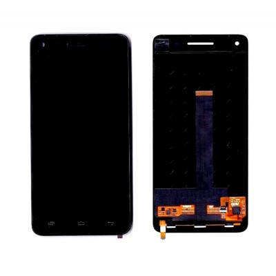 Lcd With Touch Screen For Micromax Canvas Hue 2 A316 Black By - Maxbhi Com