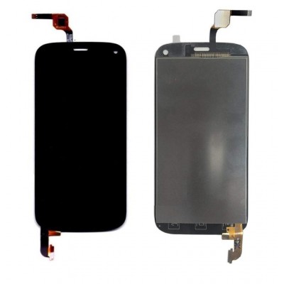 Lcd With Touch Screen For Micromax Canvas Turbo A250 Blue By - Maxbhi Com