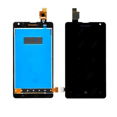 Lcd With Touch Screen For Microsoft Lumia 430 Black By - Maxbhi Com