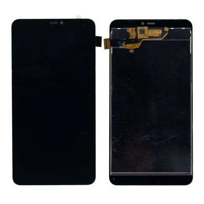 Lcd With Touch Screen For Microsoft Lumia 640 Xl Dual Sim White By - Maxbhi Com