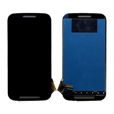 Lcd With Touch Screen For Motorola Moto E Xt1021 Black By - Maxbhi Com