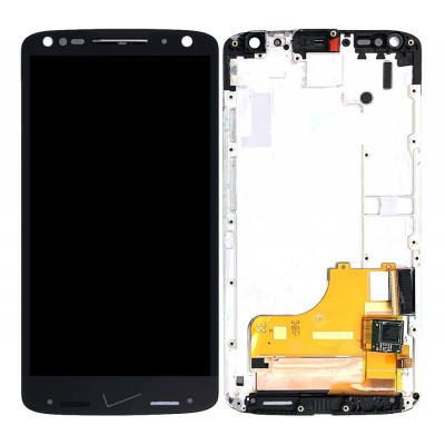 Lcd With Touch Screen For Motorola Moto X Force 64gb Black By - Maxbhi Com