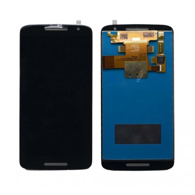 Lcd With Touch Screen For Motorola Moto X Play Dual Sim Black By - Maxbhi Com