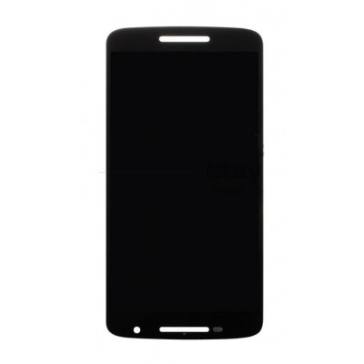 Lcd With Touch Screen For Motorola Moto X Wood Back Black By - Maxbhi.com