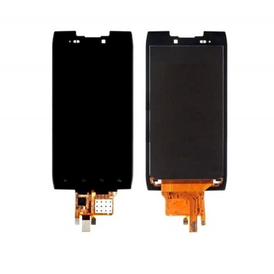 Lcd With Touch Screen For Motorola Razr Xt910 Black By - Maxbhi Com