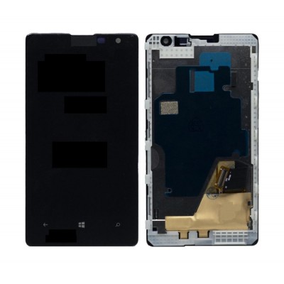 Lcd With Touch Screen For Nokia Lumia 1020 White By - Maxbhi Com
