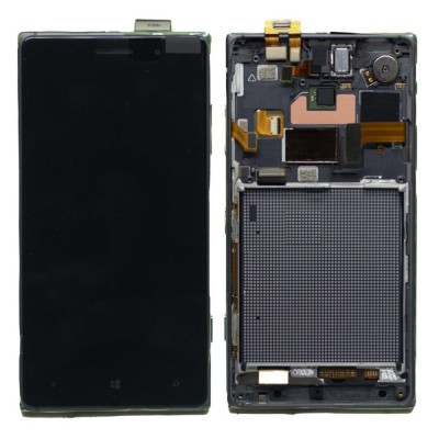 Lcd With Touch Screen For Nokia Lumia 830 Black By - Maxbhi Com