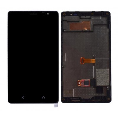 Lcd With Touch Screen For Nokia X2 Rm1013 Orange By - Maxbhi Com