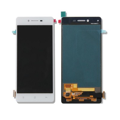 Lcd With Touch Screen For Oppo R7 Lite Black By - Maxbhi Com