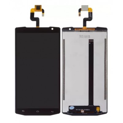 Lcd With Touch Screen For Oukitel K10000 Black By - Maxbhi Com