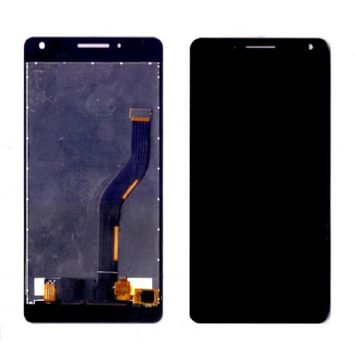 Lcd With Touch Screen For Panasonic Eluga I2 Grey By - Maxbhi Com