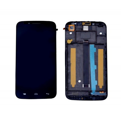 Lcd With Touch Screen For Panasonic Eluga Icon Grey By - Maxbhi Com