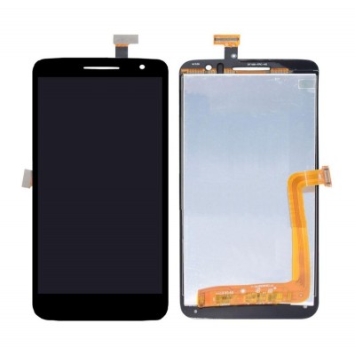Lcd With Touch Screen For Panasonic P51 White By - Maxbhi Com