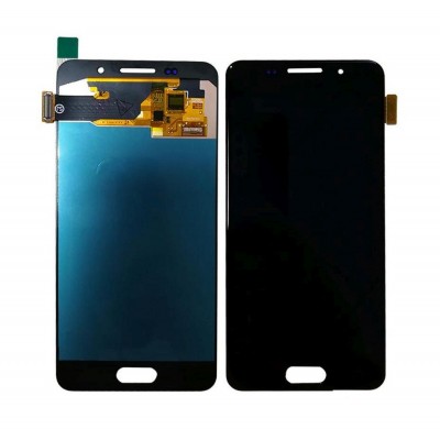 Lcd With Touch Screen For Samsung Galaxy A3 2016 Black By - Maxbhi Com