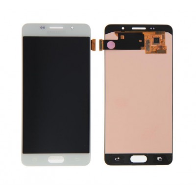Lcd With Touch Screen For Samsung Galaxy A5 2016 White By - Maxbhi Com