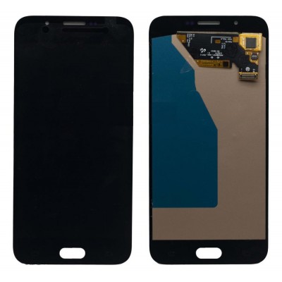 Lcd With Touch Screen For Samsung Galaxy A8 2016 Black By - Maxbhi Com