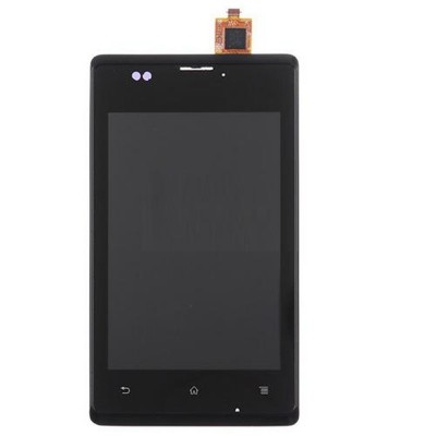 LCD with Touch Screen for Sony Ericsson Xperia E - Black
