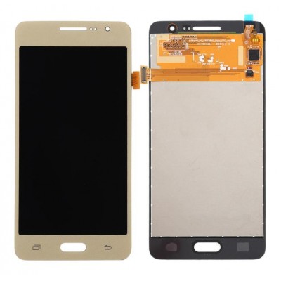 Lcd With Touch Screen For Samsung Galaxy Grand Prime Smg530h Gold By - Maxbhi Com