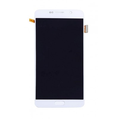Lcd With Touch Screen For Samsung Galaxy Note5 Cdma White By - Maxbhi.com