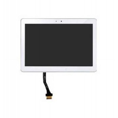 Lcd With Touch Screen For Samsung Galaxy Note 10.1 N8000 White By - Maxbhi.com
