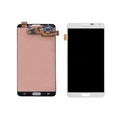 Lcd With Touch Screen For Samsung Galaxy Note 3 White By - Maxbhi Com
