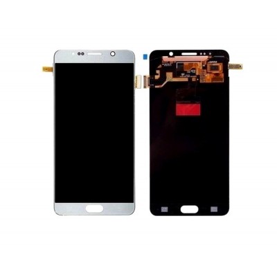 Lcd With Touch Screen For Samsung Galaxy Note 5 Silver By - Maxbhi Com