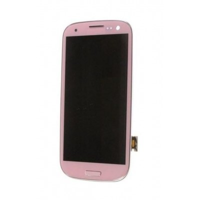 Lcd With Touch Screen For Samsung Galaxy S3 I535 Pink By - Maxbhi.com