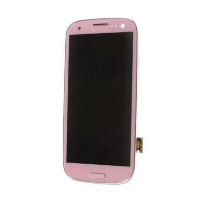 Lcd With Touch Screen For Samsung Galaxy S3 Pink By - Maxbhi.com
