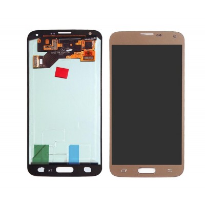Lcd With Touch Screen For Samsung Galaxy S5 Neo Gold By - Maxbhi Com