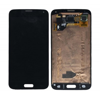 Lcd With Touch Screen For Samsung Galaxy S5 Smg900h Gold By - Maxbhi Com