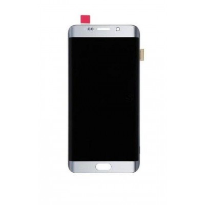 Lcd With Touch Screen For Samsung Galaxy S6 Edge Plus Duos Silver By - Maxbhi.com