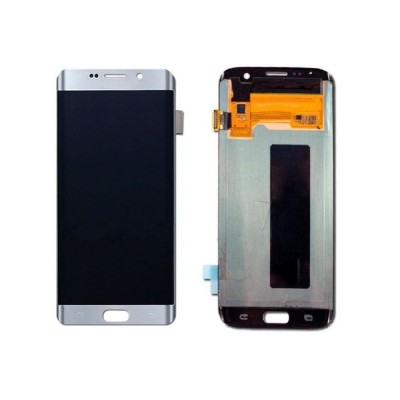 Lcd With Touch Screen For Samsung Galaxy S7 Edge Cdma Silver By - Maxbhi Com