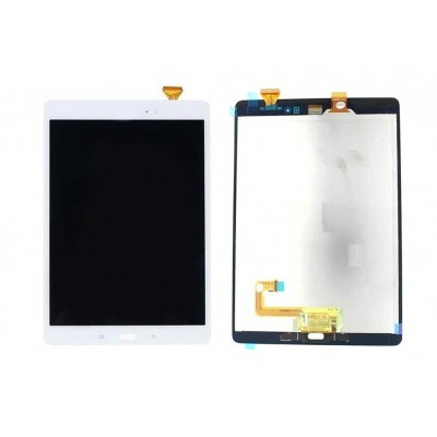 Lcd With Touch Screen For Samsung Galaxy Tab A 9 7 White By - Maxbhi Com