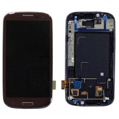 Lcd With Touch Screen For Samsung I9300 Galaxy S Iii Brown By - Maxbhi Com