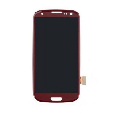 Lcd With Touch Screen For Samsung I9305 Galaxy S3 Lte Red By - Maxbhi.com