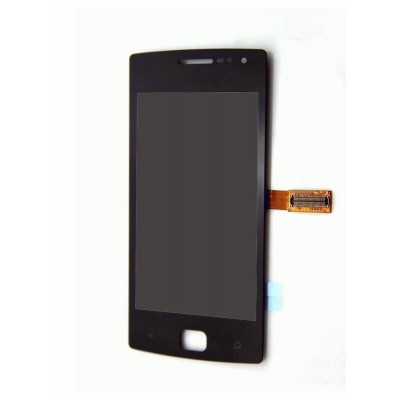 Lcd With Touch Screen For Samsung Omnia W I8350 White By - Maxbhi.com