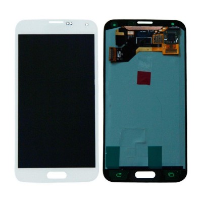 Lcd With Touch Screen For Samsung Smg900t White By - Maxbhi Com