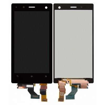 Lcd With Touch Screen For Sony Xperia Acro S Lt26w White By - Maxbhi Com