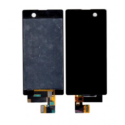 Lcd With Touch Screen For Sony Xperia M5 Dual Black By - Maxbhi Com